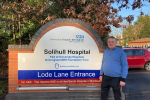 Keith Green visits Solihull Hospital