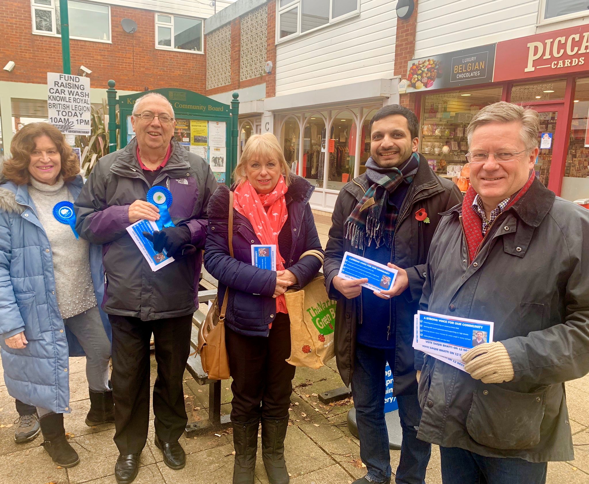 knowle team campaigning
