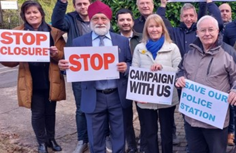 Conservatives campaigning to save Solihull police station from closure