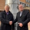 Council Leader Ian Courts welcomes David Cole